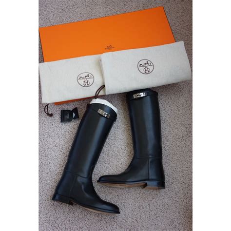 real real hermes boots.